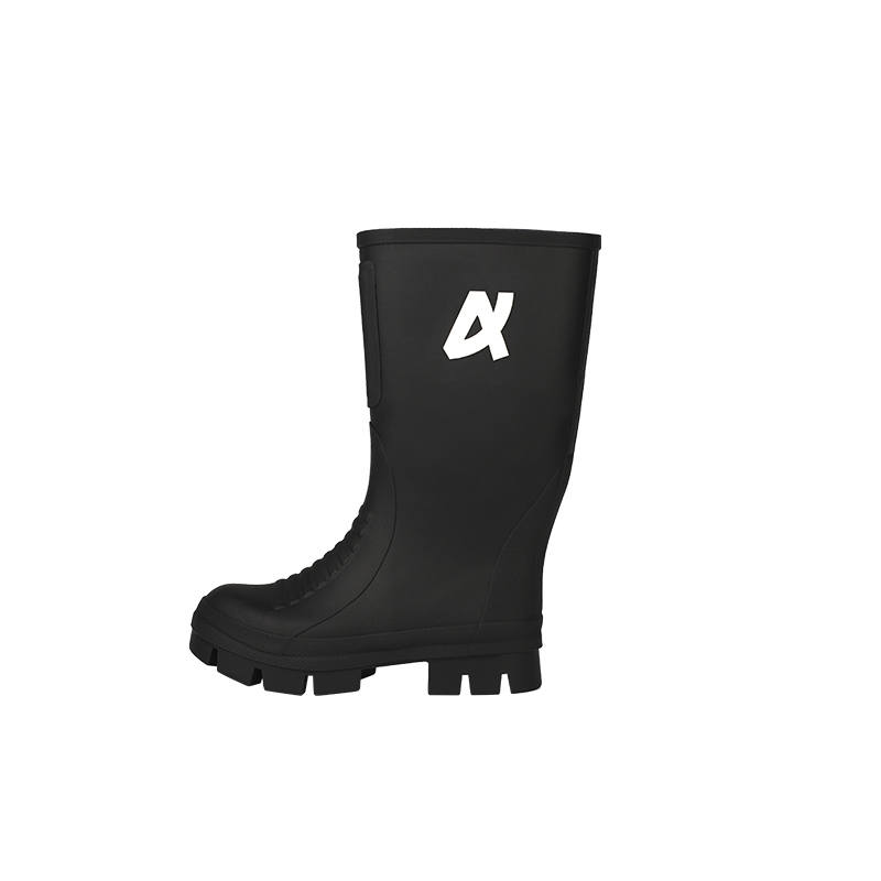 LASTLAZY Slip Resistant Thermal Highway Rain Boots Unisex