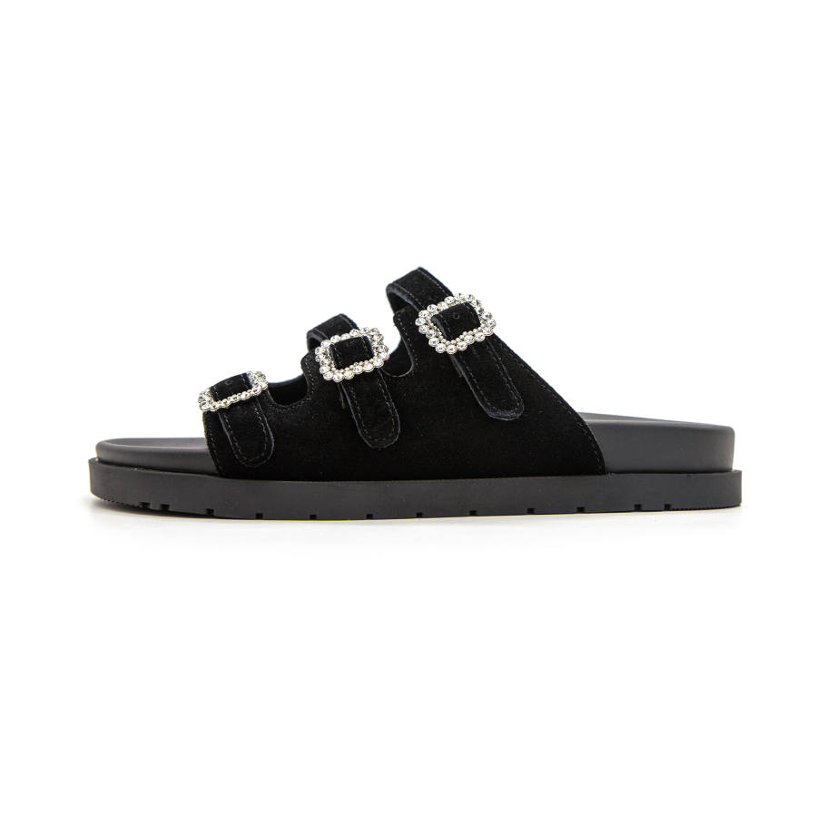 FED FED Slide Slippers Women's Black