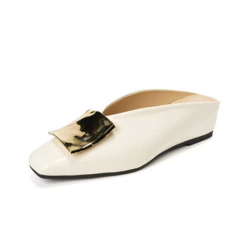 TATAYA Rubber Sole Metal Abrasion Resistant Abrasion Resistant Closed Toe Slippers Women's