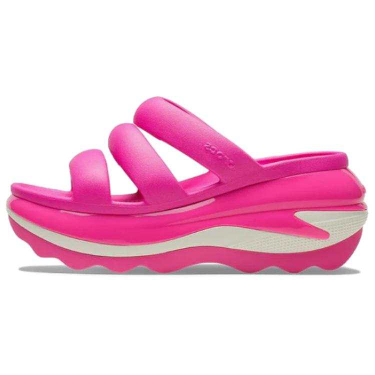 Crocs Crocs Mega Crush Triple Strap 'Pink' Women's