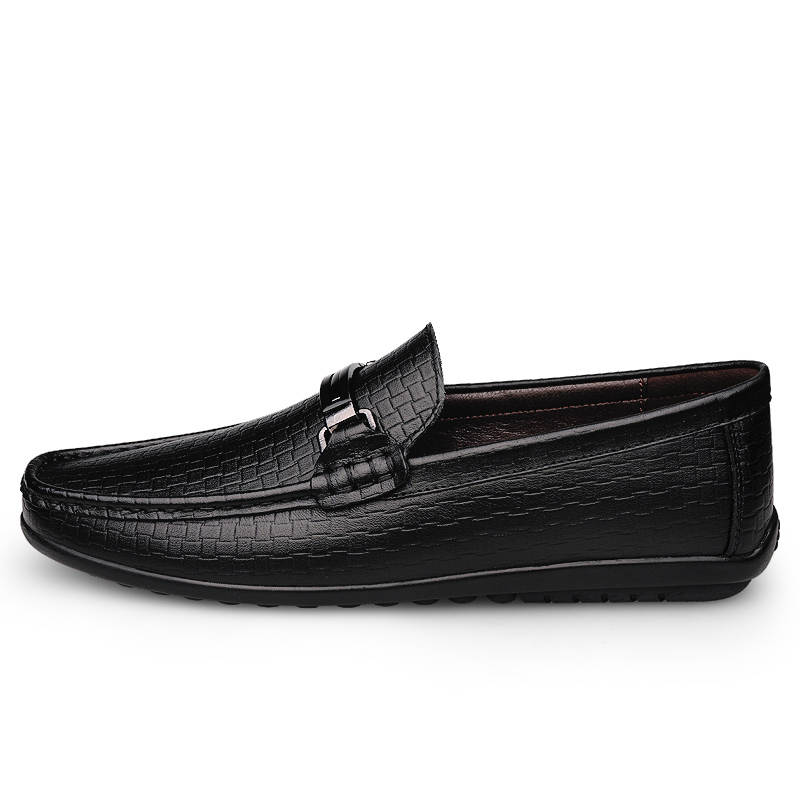 XIMO BULL Men's Casual Shoes Men's Low Top Black/Yellow Brown/Dark Brown