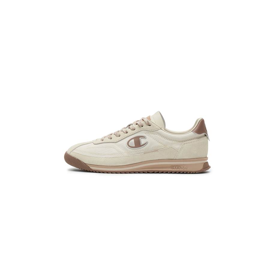 Champion Textile, Synthetic Leather Low top Running Shoes Women's Linen/Cocoa Mocha