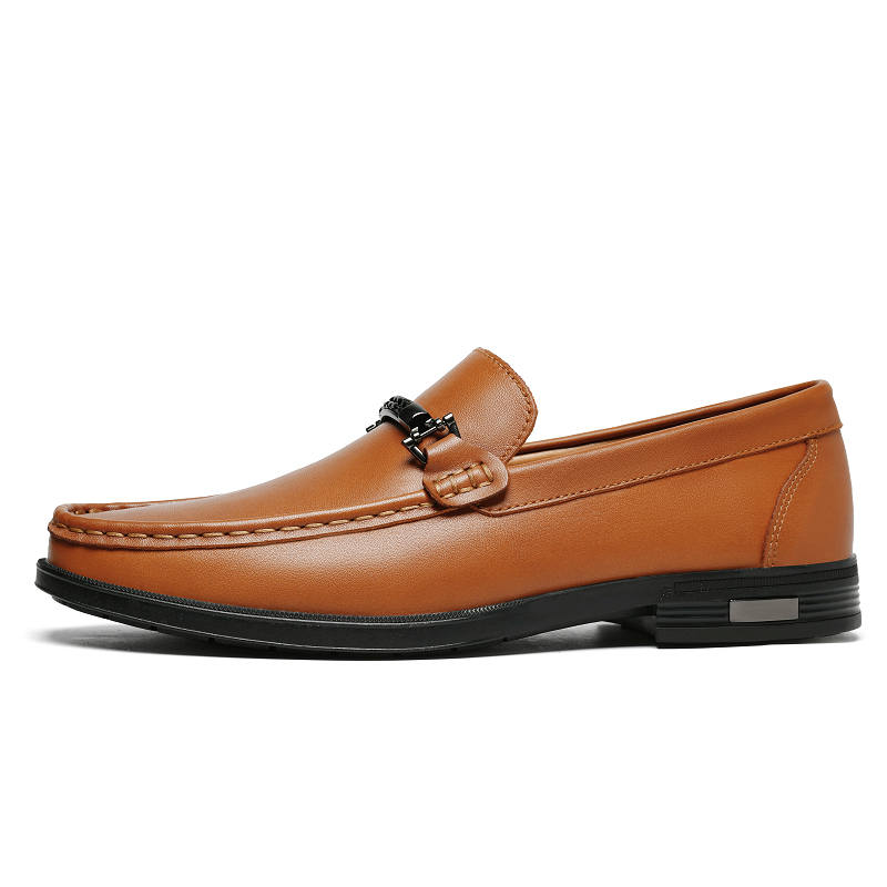 GONGNIULEITING Top Grain Cow Leather Casual Shoes Men's