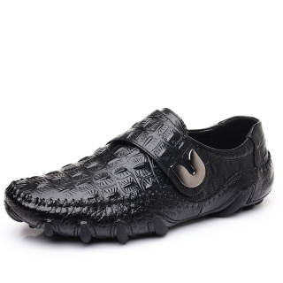 PEHL Casual Leather Shoes Men's Low Top Black/Brown/Beige