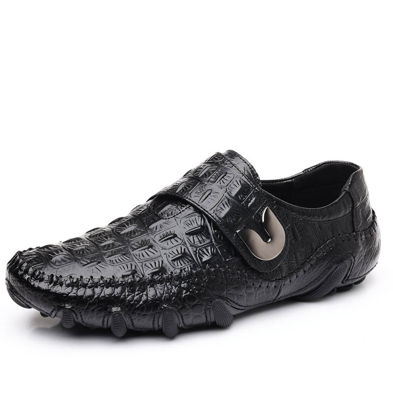 PEHL Casual Leather Shoes Men's Low Top Black/Brown/Beige