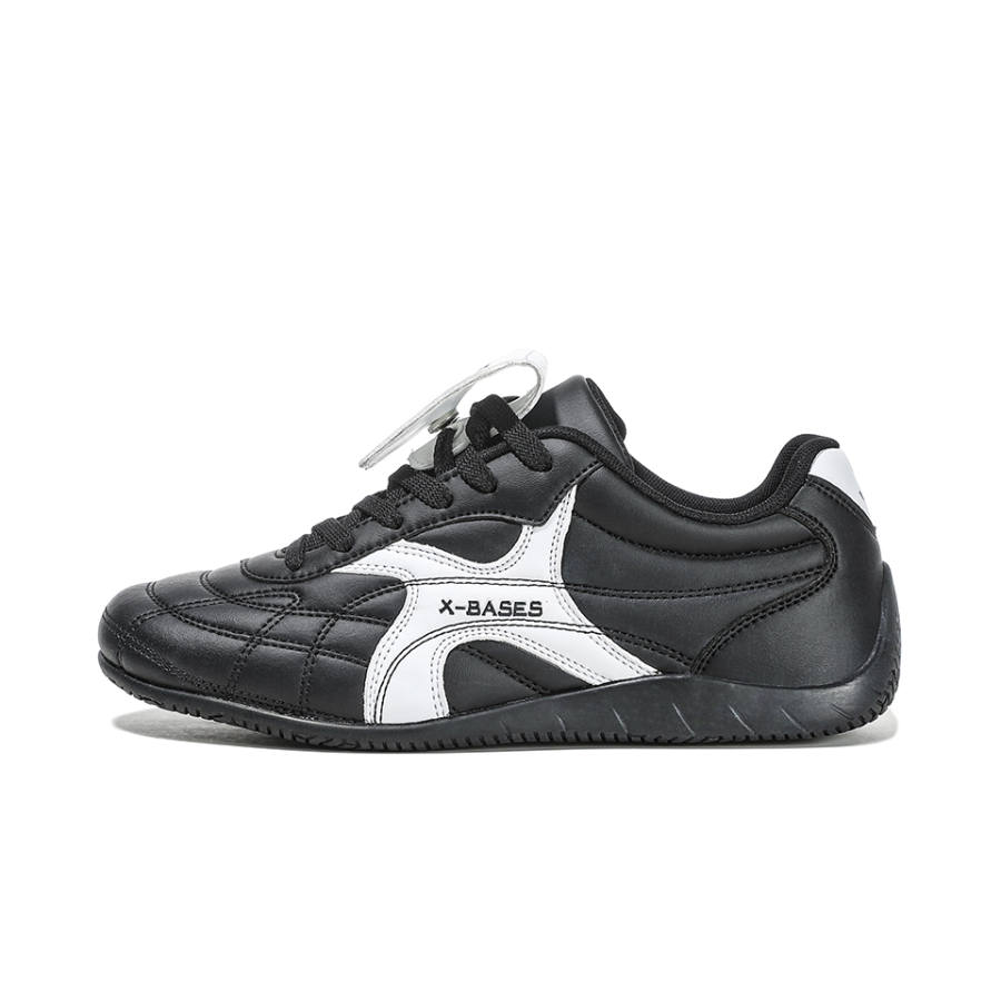 MONSTER X-BASES MONSTER X BASES Low top Casual Shoes Black White
