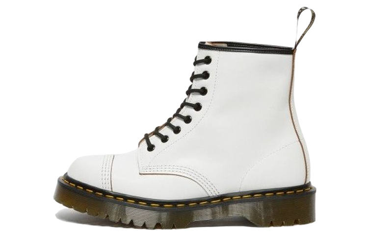 Dr.Martens Dr. Martens 1460 Bex Made In England Toe Cap Lace Up Boots 'White'
