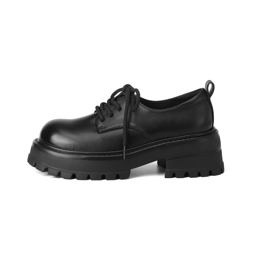 PIERCE GENTRY Loafers Women's Black/Light Coffee