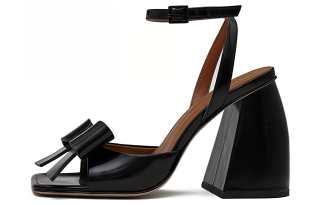 SHUSHU/TONG Oversize bow Detail Sandals Women's