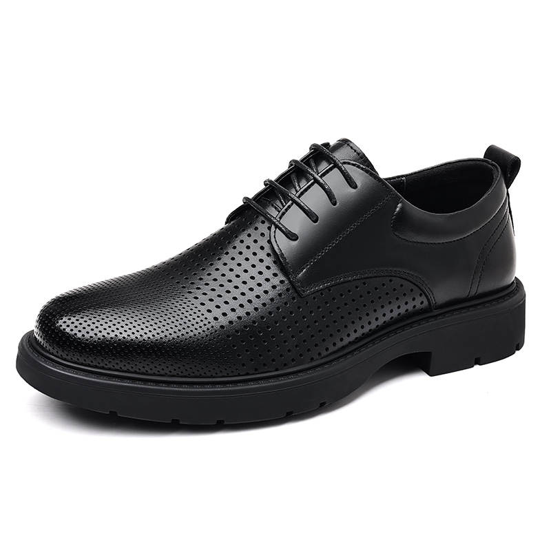 Shanpijiang Casual Leather Shoes Men's Low Top