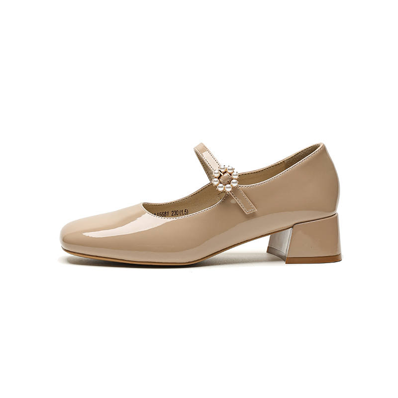 JOSINY Pu Mary Jane Shoes 4cm Women's