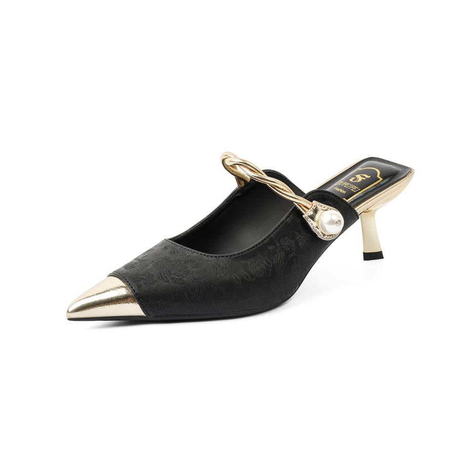 QITUMAUL Closed Toe Slippers Women's