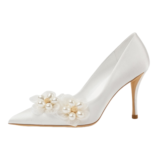 Houseofavenues Slim Heel High Heels Women's White