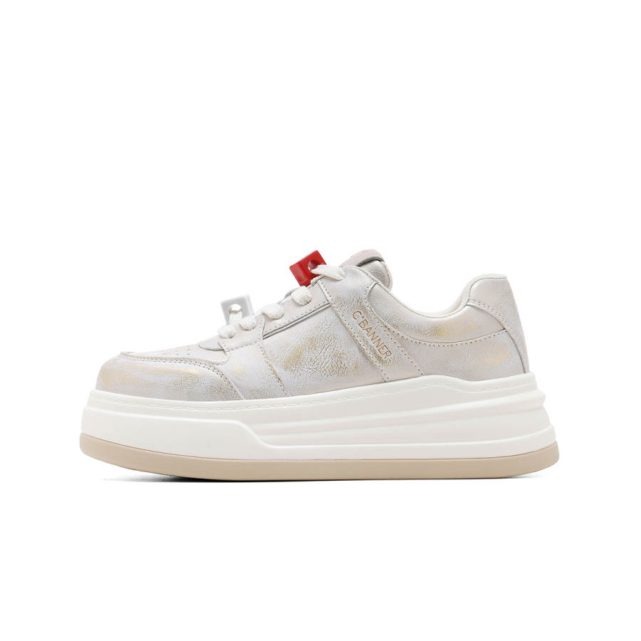 C°BANNER Synthetic Leather Low top Skateboard Shoes Women's