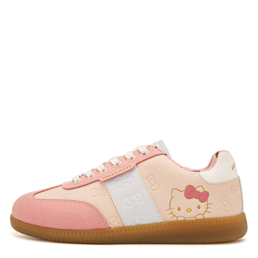 Sanrio Microfiber Leather Cute Style Abrasion Resistant Height Increasing Low top Skateboard Shoes Women's