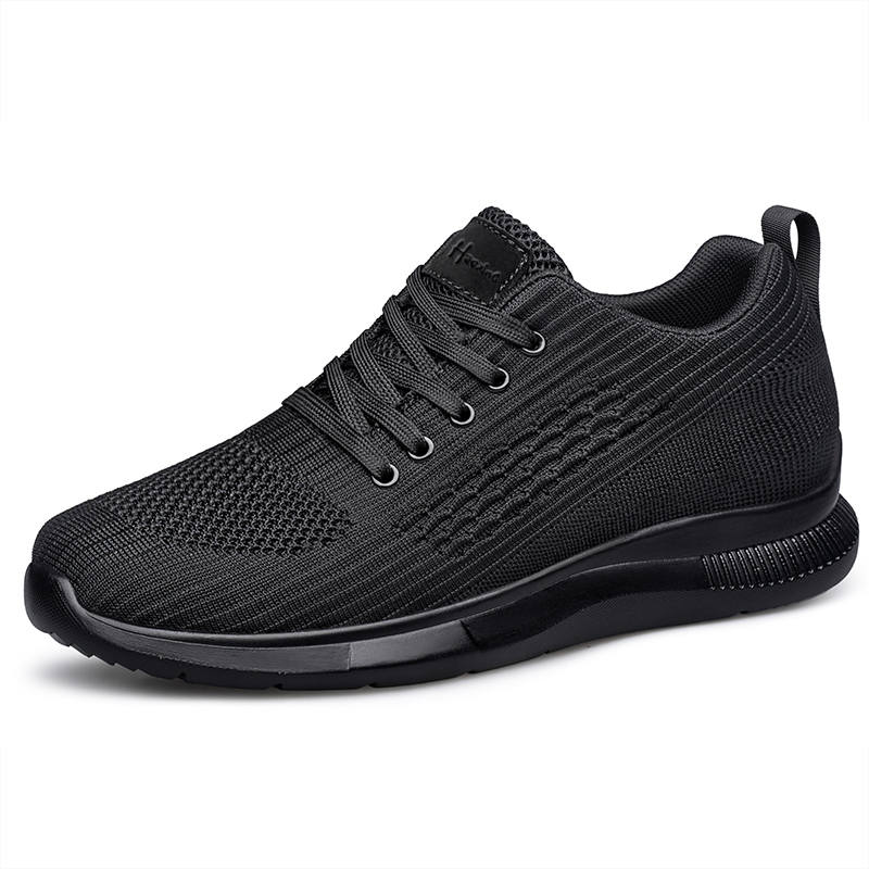 HAOXING Casual Shoes Men's Black