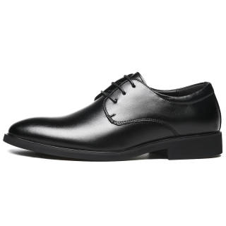 FAPAI Dress Shoes Men's Low Top Yellow Brown/Black/Dark Brown