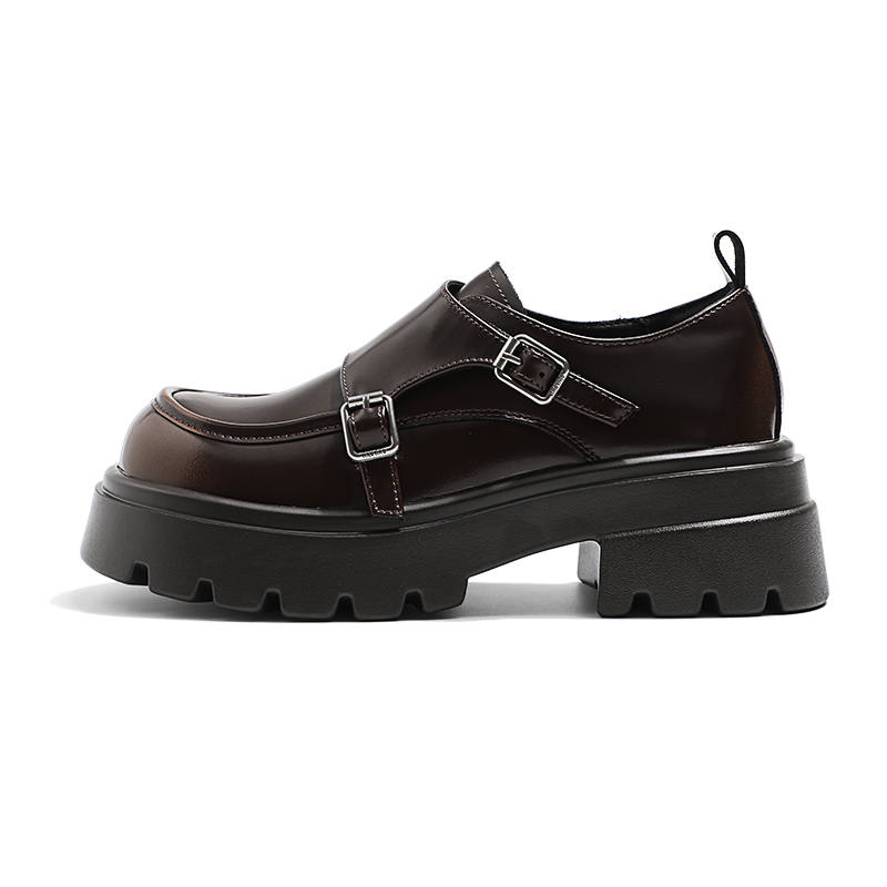 MIS. DANNY Cow Split Leather Loafers Women's