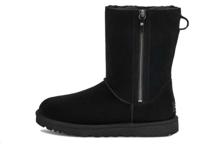UGG UGG Classic Short Zip 'Black' Women's