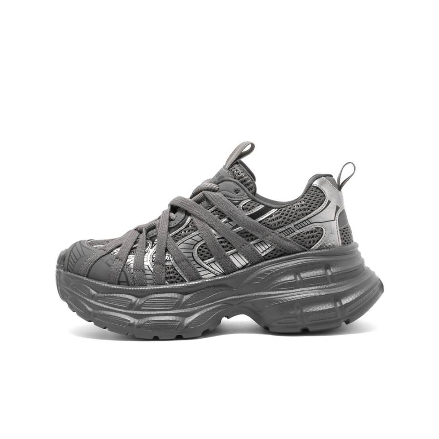 BELLE Artificial Leather Low top Chunky Sneakers Women's
