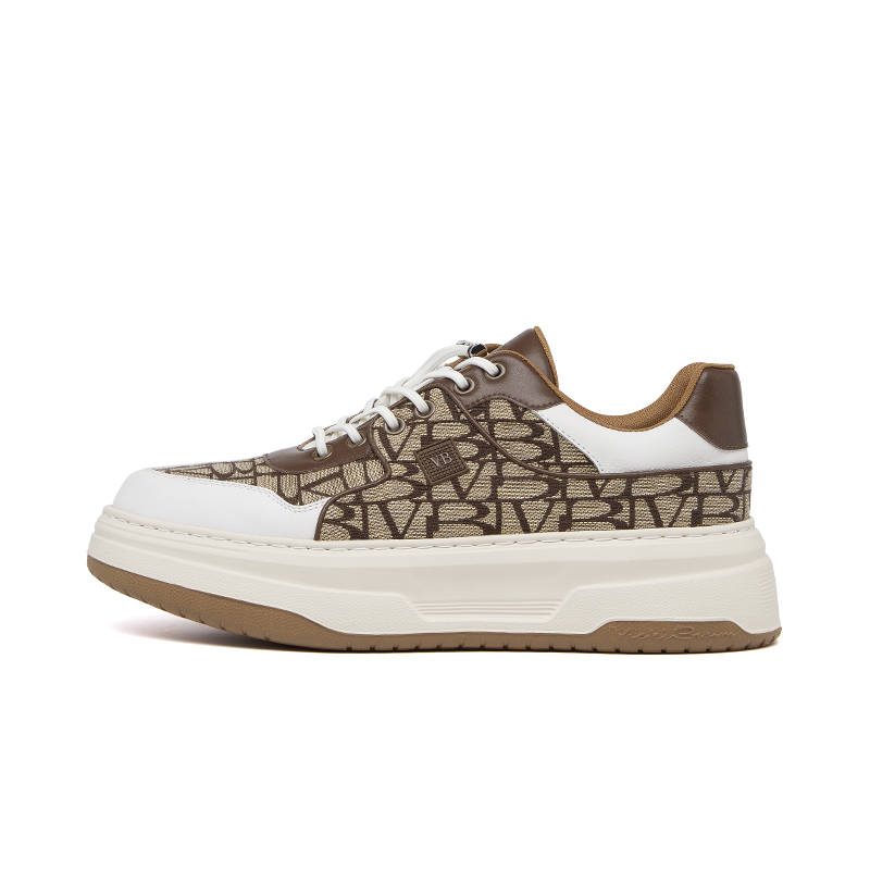 VICKI BROWN Cow Leather Low top Skateboard Shoes Men's