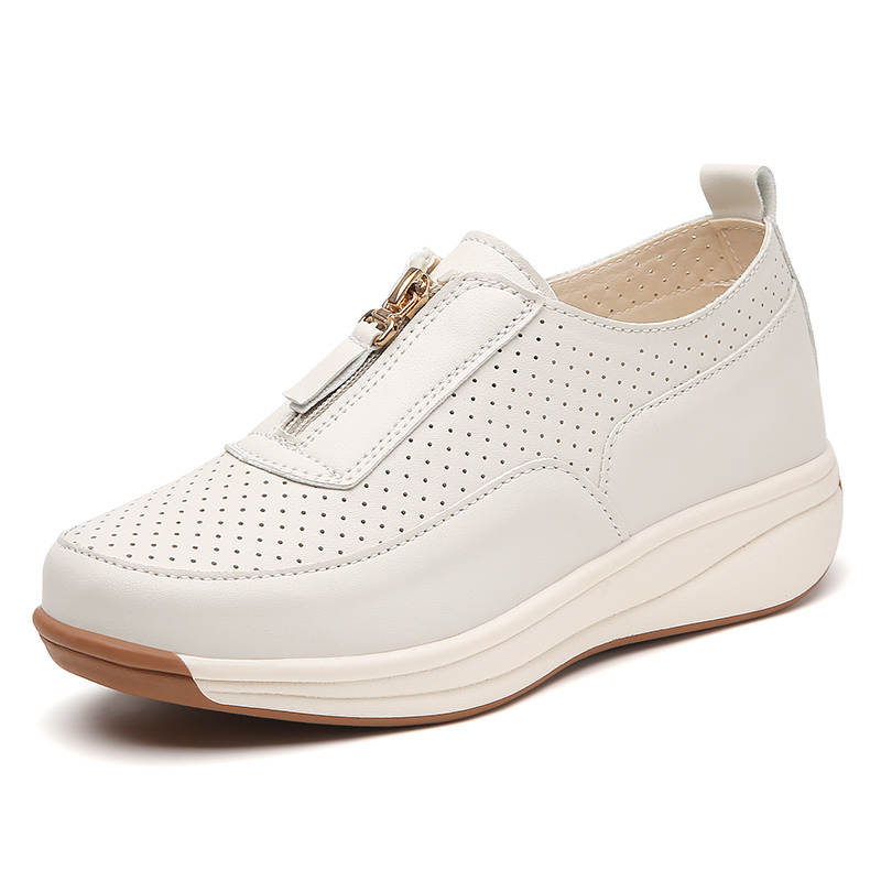 Reivantix Reivanti Fashion Casual Shoes 4cm Women's Beige