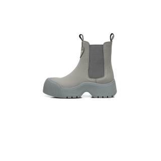 CHIYEANDE Split Cow Leather, Leather Short Chelsea Boots 5CM Women's