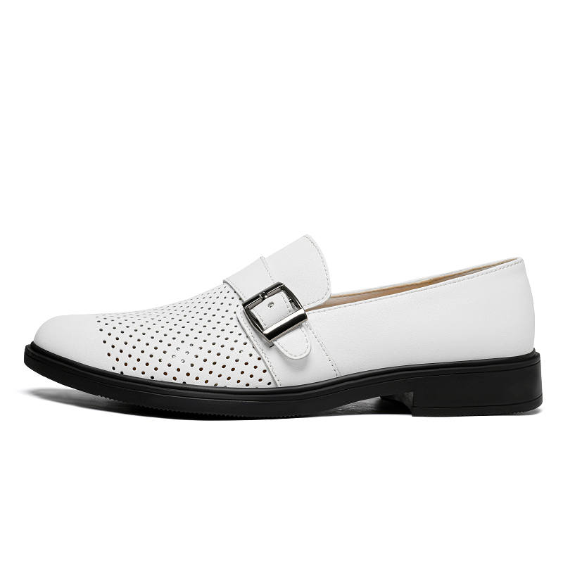 DAOTUSEN Casual Leather Shoes Men's Low Top
