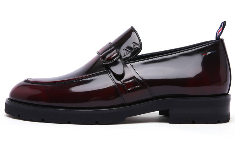 Anthony Miles Dress Shoes Men's Low Top Burgundy