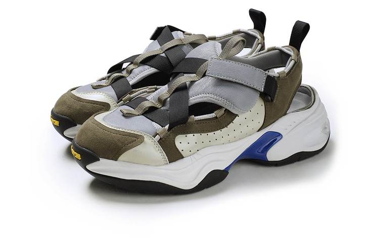 CROQUIS Cow Leather Slip Resistant Low top Casual Shoes Men's