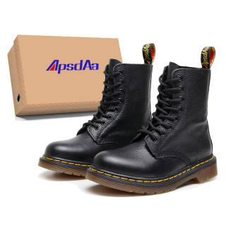 VFTS ApsdAa X VFTS 1460 Short Combat Boots 3cm Unisex Black