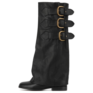 Naked Wolfe Knee high Boots 2cm Women's Black