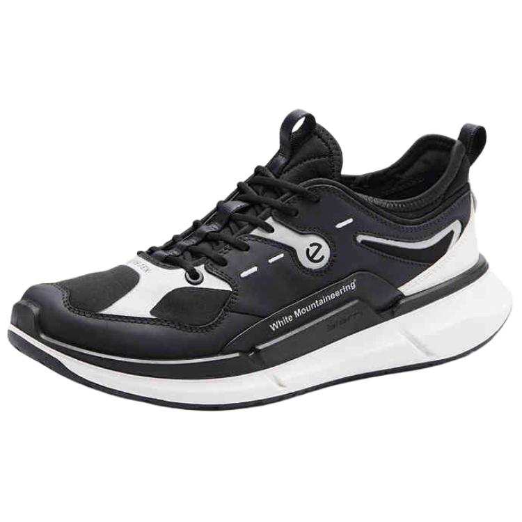 Ecco BAISHANLIANMING x Ecco BIOM Capsule Cow Leather Slip Resistant Abrasion Resistant Low top Running Shoes Women's Black