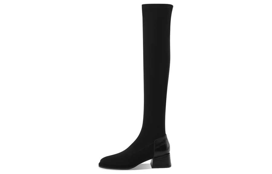 Rosa Bianca Over the knee Boots 4.5cm Women's Black