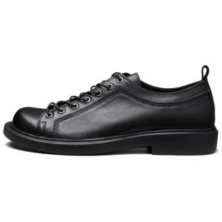 Brounvanm Top Grain Cow Leather Casual Shoes Men's