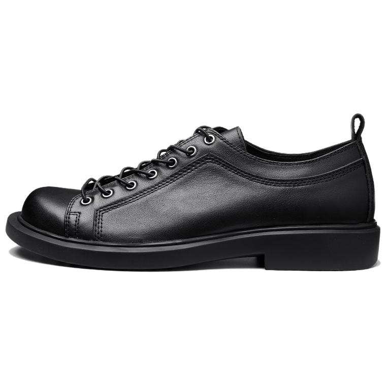 Brounvanm Top Grain Cow Leather Casual Shoes Men's