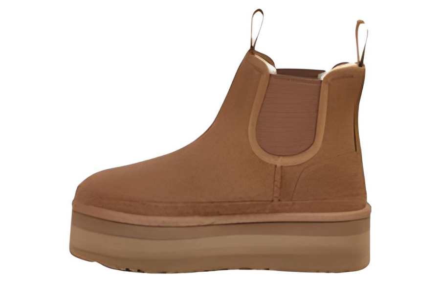 UGG UGG Neumel Platform Chelsea Boot 'Chestnut' Women's