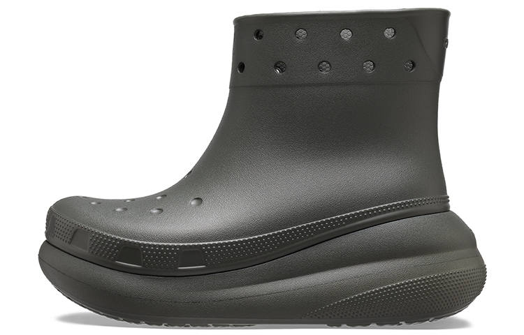 Crocs Crocs Classic Crush Rain Boot Dusty Olive Women's