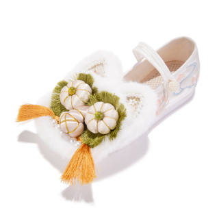 WUXIUYUAN Casual Shoes Women's Yuming Single White