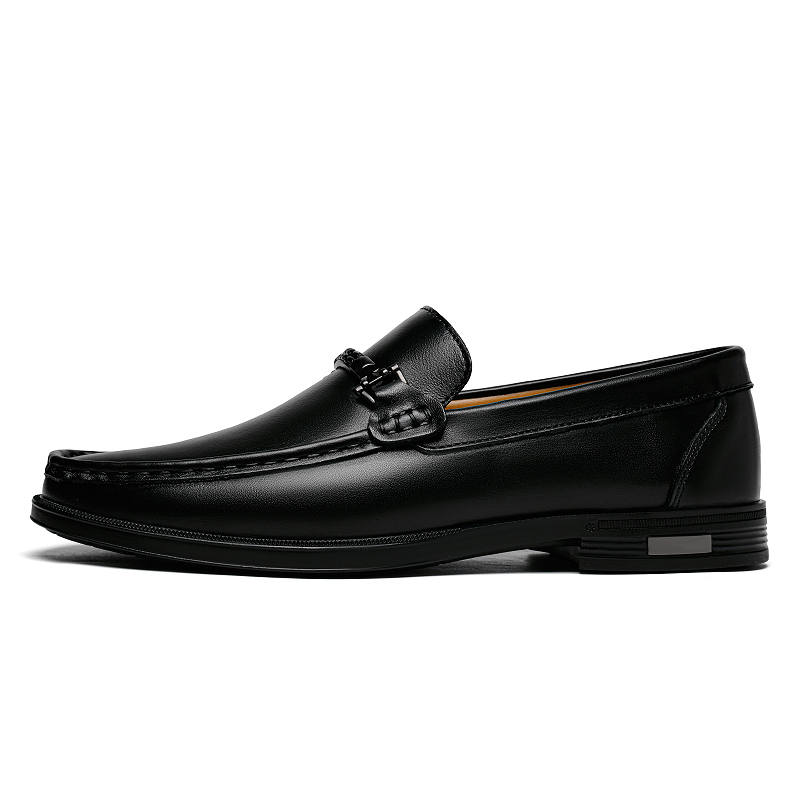 YIMINU Cow Leather Casual Leather Shoes Men's