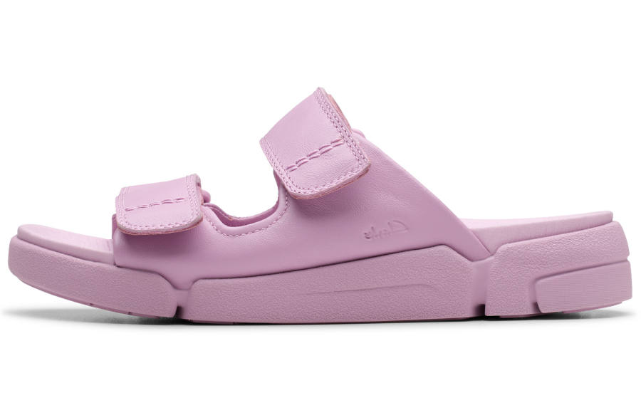 Clarks Slide Slippers Women's Purple