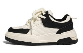 RENBEN1986 Pu Versatile Low top Skateboard Shoes Women's