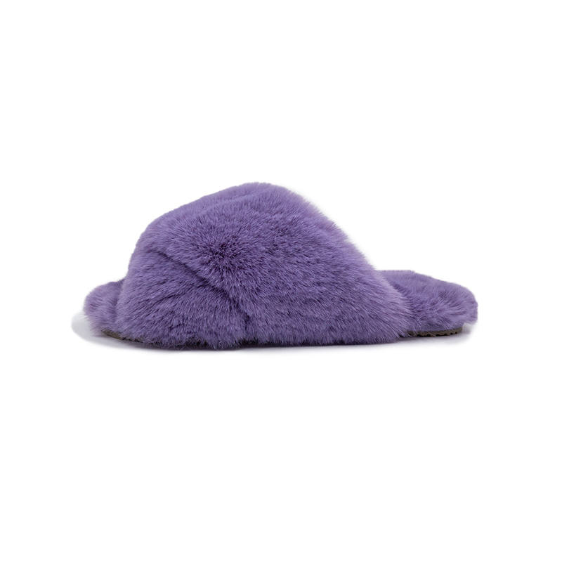 BESTFEEL Suede Slide Slippers 1CM Women's