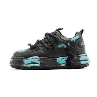 MUPPLE Abrasion Resistant Height Increasing Low top Skateboard Shoes Unisex