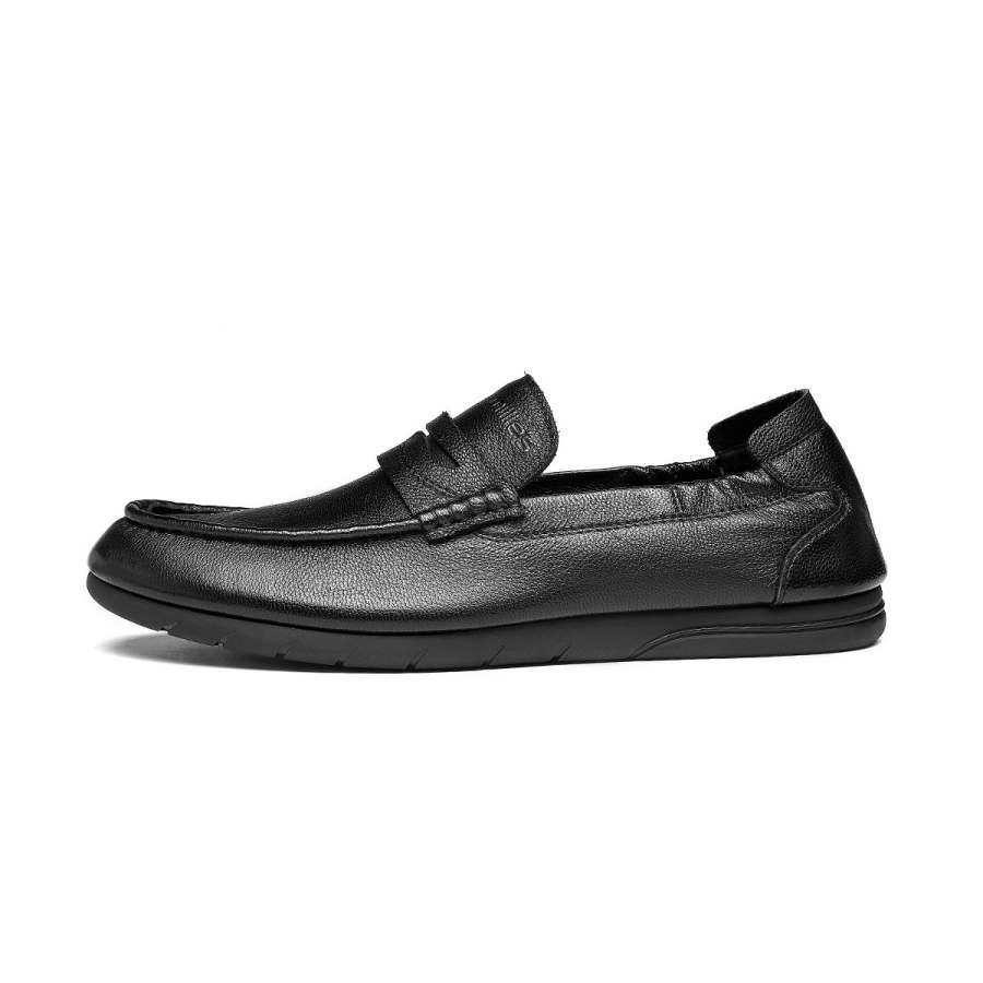 Millies MILLIE'S Top Grain Cow Leather Casual Shoes Men's Black