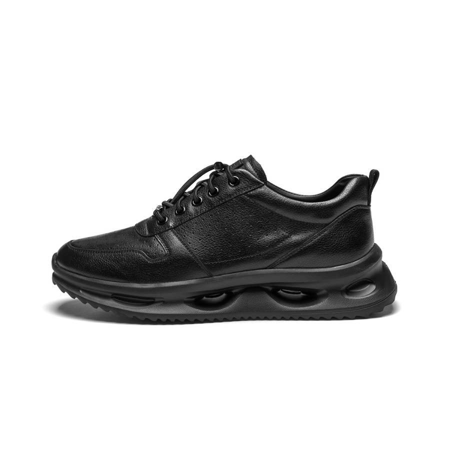 J.BENATO Cow Leather Breathable Lightweight Breathable And Lightweight Low top Casual Shoes Men's