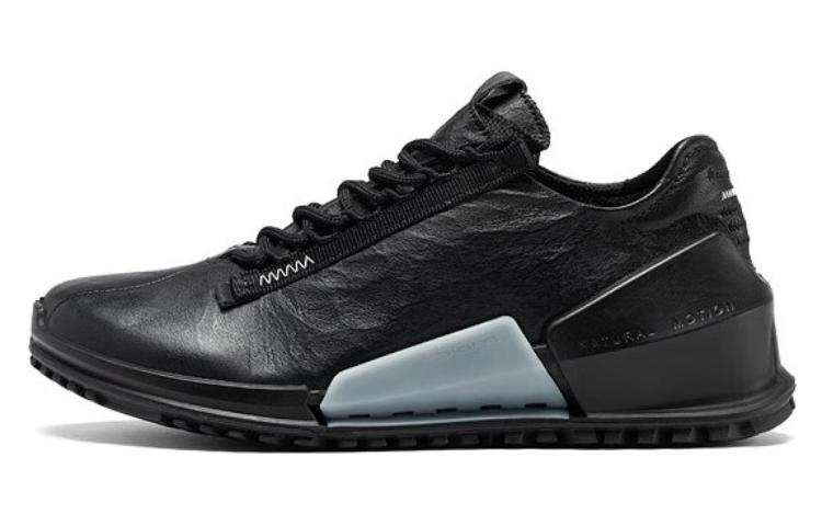 Ecco Striding 2.0 Series Cow Leather Low top Sports Casual Shoes Women's Black