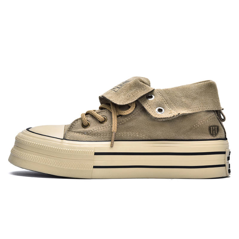 HACKBUTEER HACKBUTEER High top Canvas Shoes Unisex