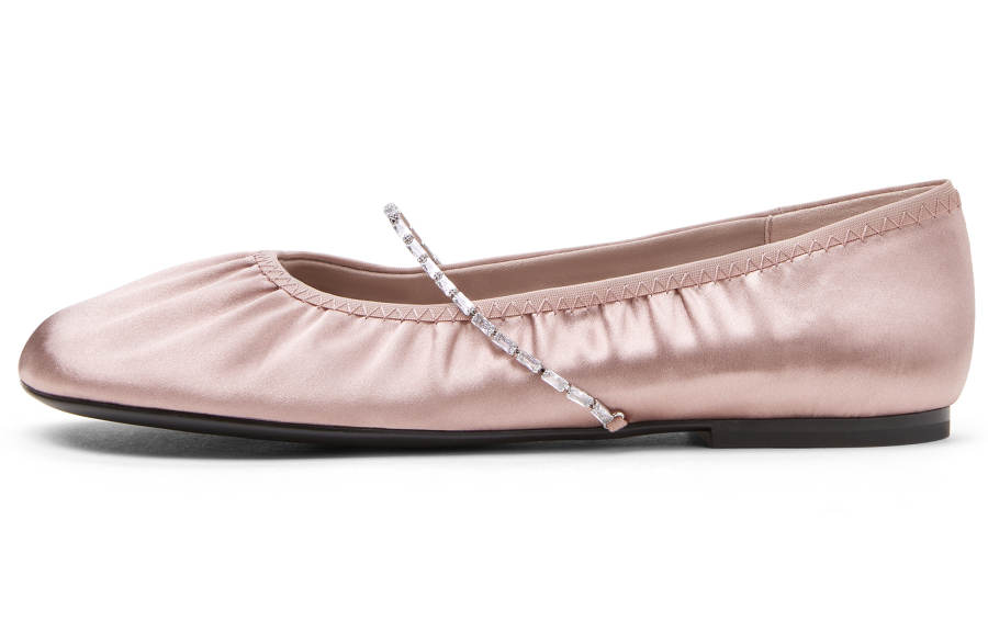 CHARLES&KEITH Small Ck Fabric Women's Casual Shoes 0.9cm Women's