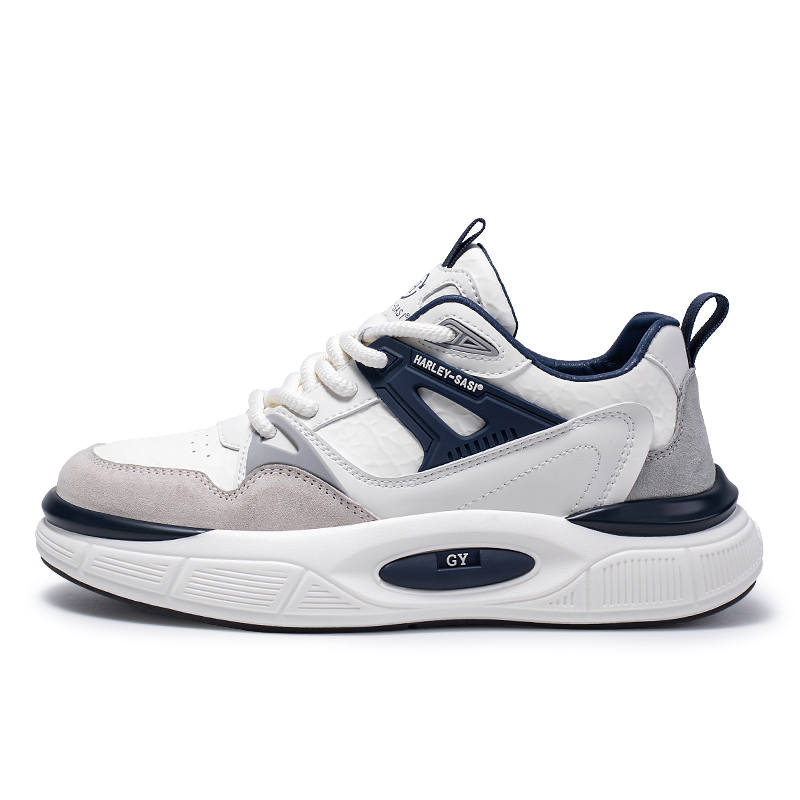 GONGNIULEITING Microfiber Leather Low top Casual Shoes Men's